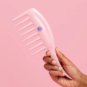 Kazmaleje KurlsPlus Detangler Comb - Rose